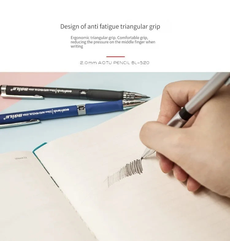 2.0 mm Mechanical Pencil Set with Lead Refills