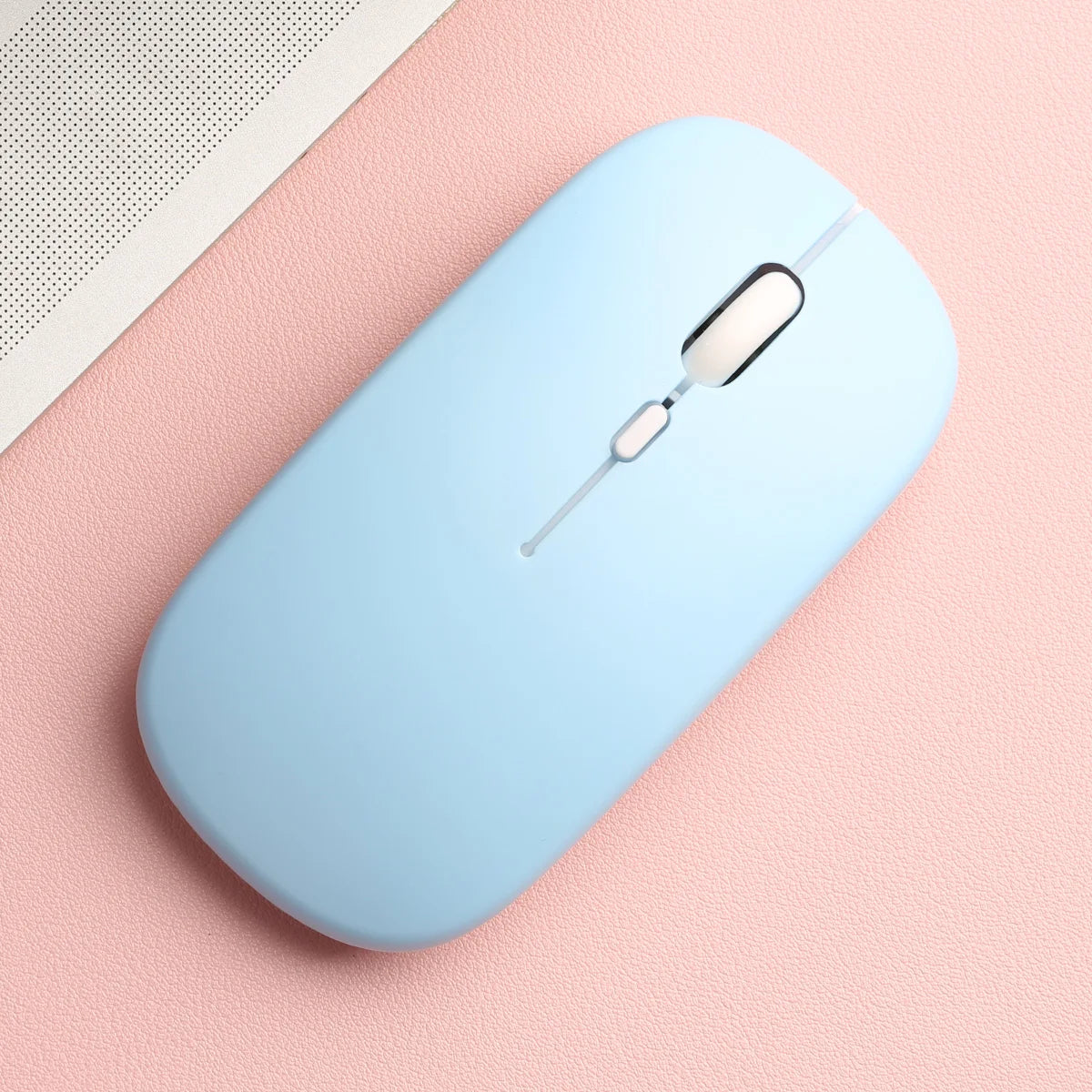 Silent Wireless Bluetooth Mouse – Slim & Portable