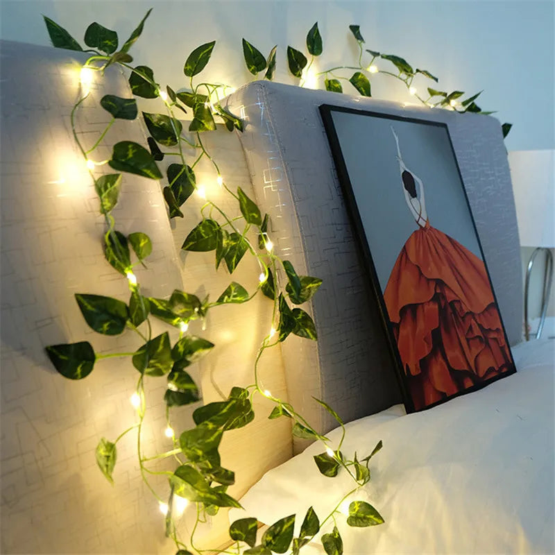 Artificial Ivy Vine Fairy Lights – Battery Powered