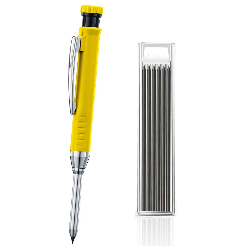 Carpenter Mechanical Pencil with Built-In Sharpener