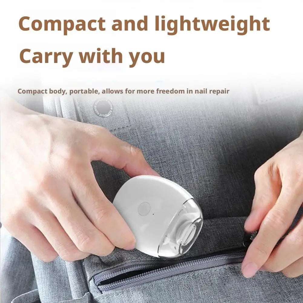 Electric Baby Nail Trimmer with LED Light – Safe & Quiet
