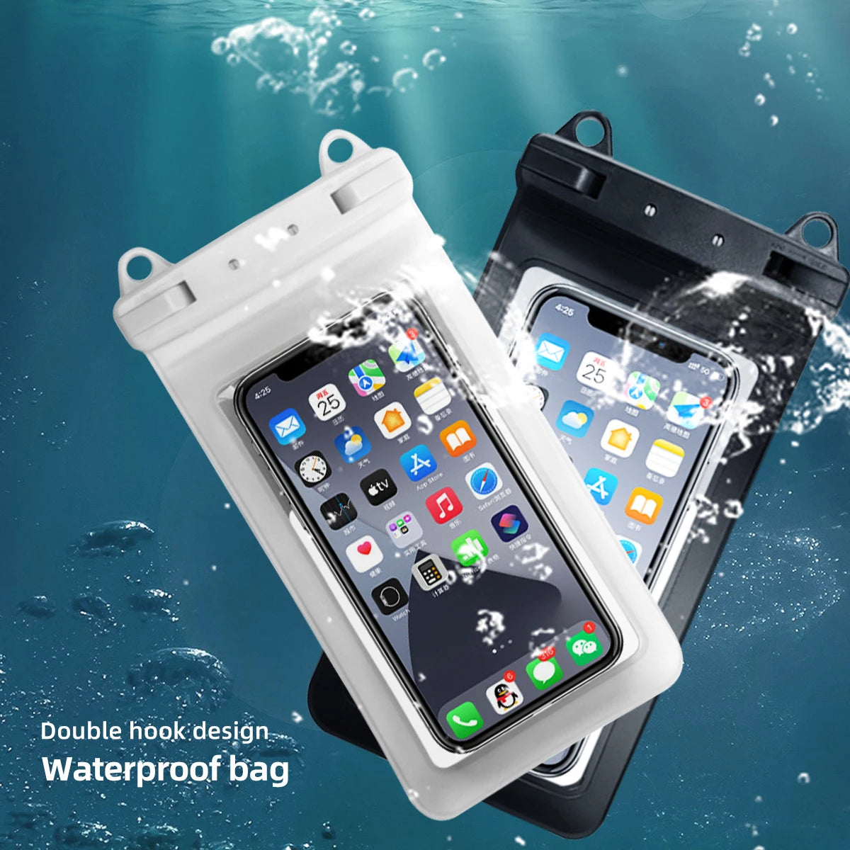 Full-View Waterproof Phone Case – Underwater Photos