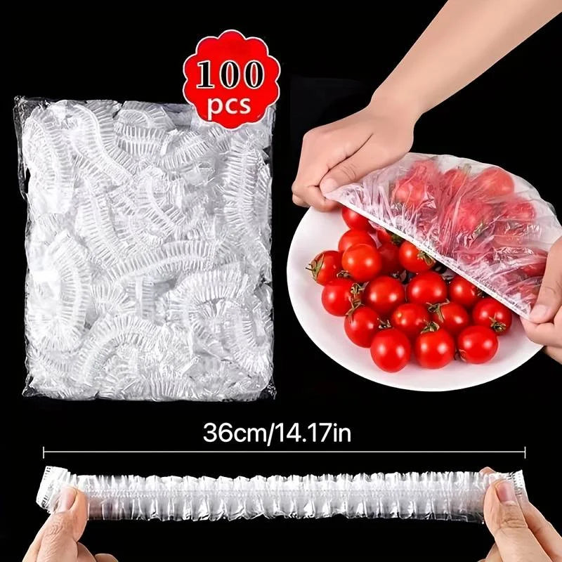 Reusable Stretch Bowl Covers – Elastic Food Wrap Set