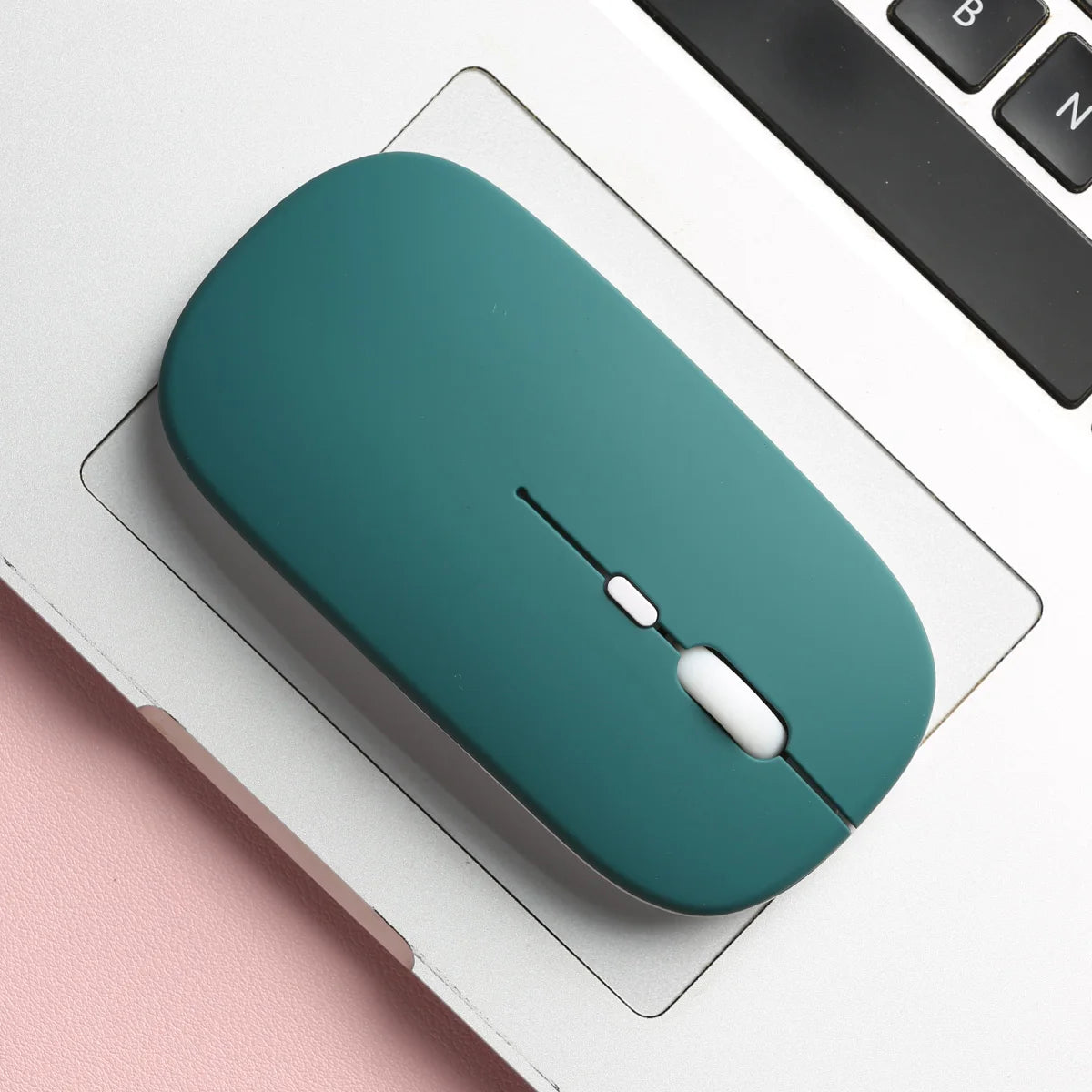 Silent Wireless Bluetooth Mouse – Slim & Portable