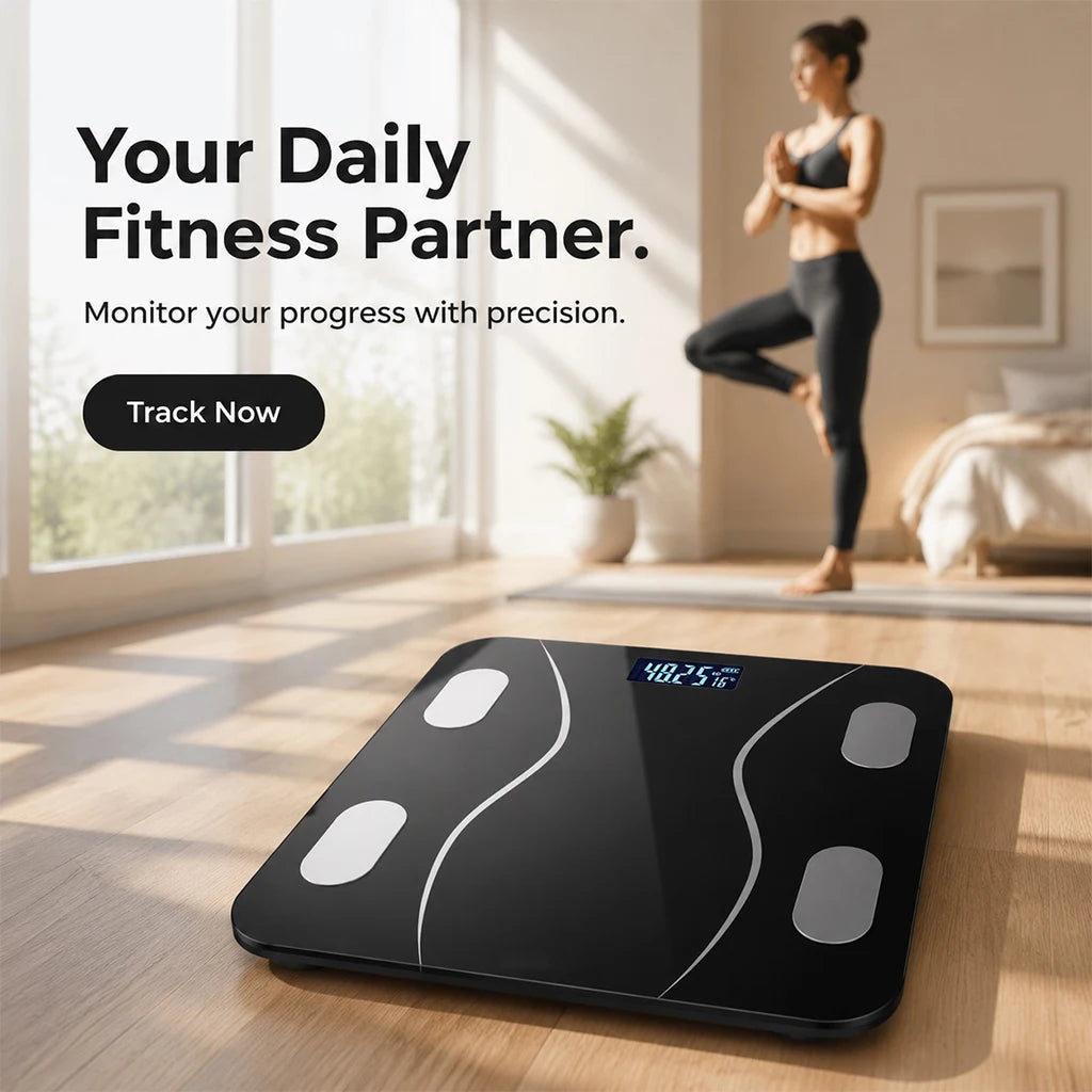 Smart Body Scale – Bluetooth App Sync