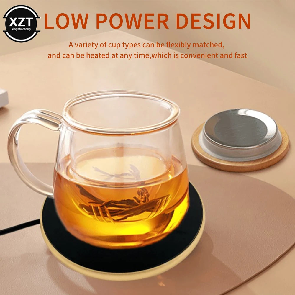 Smart Mug Warmer – USB Heated Coaster