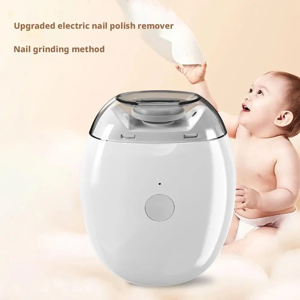 Electric Baby Nail Trimmer with LED Light – Safe & Quiet