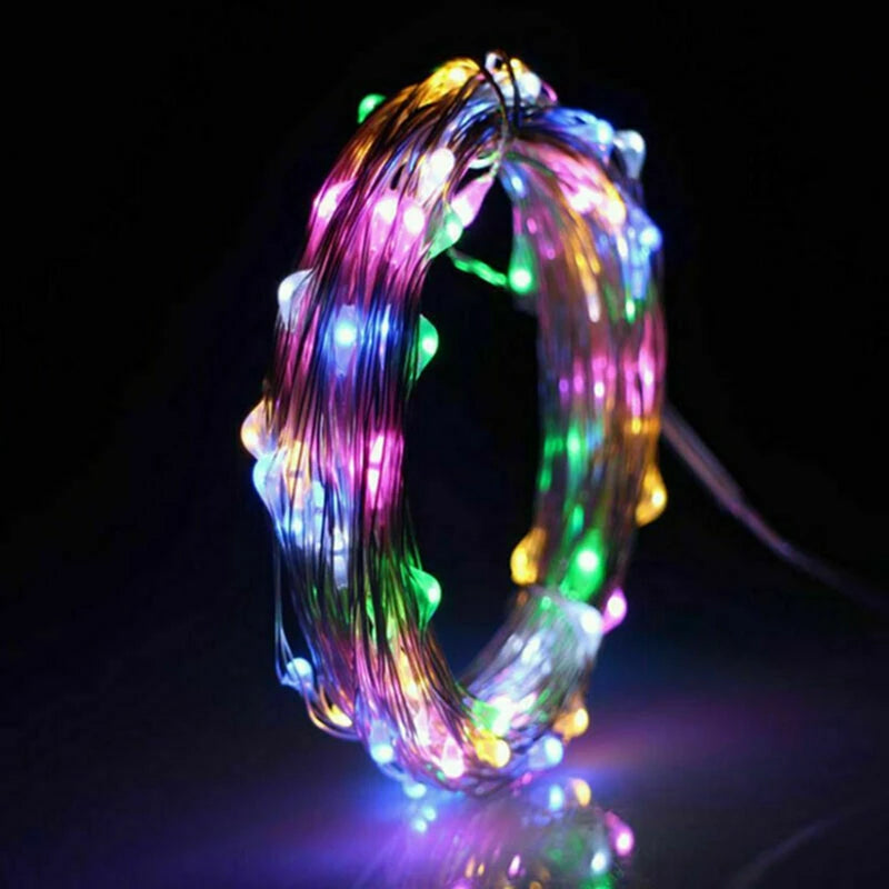 Copper Wire Fairy Lights – Battery Powered, Multiple Lengths