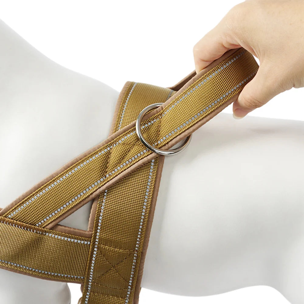 Tactical No-Pull Dog Harness – 1000D Nylon