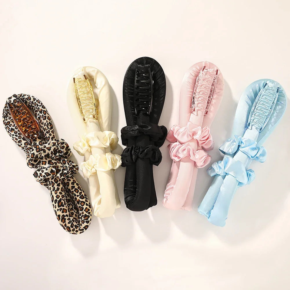 Heatless Curling Rod Headband – Overnight No-Heat Silk Curls