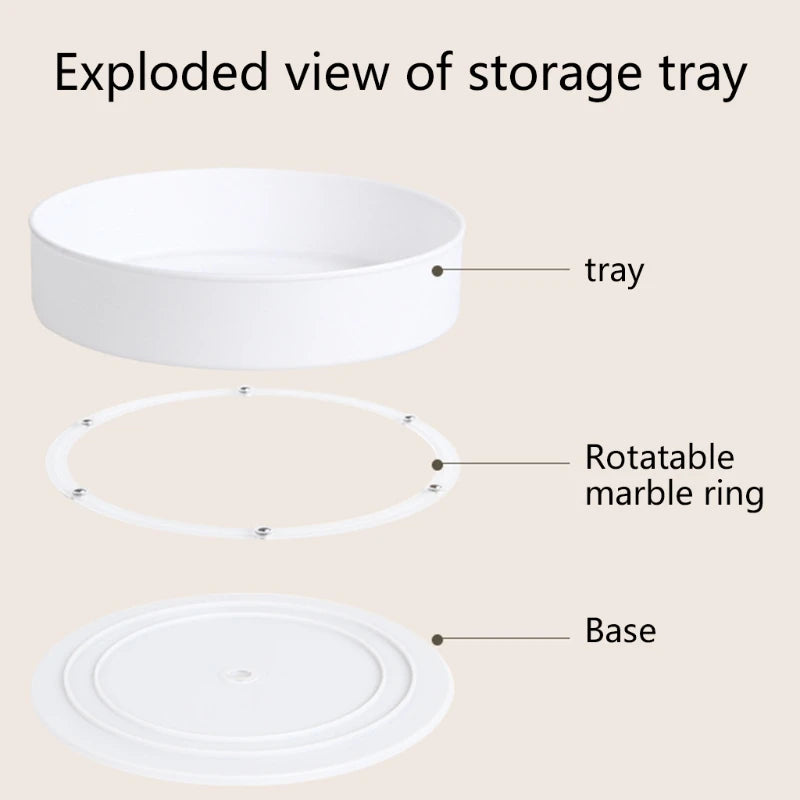360° Rotating Cabinet Organizer