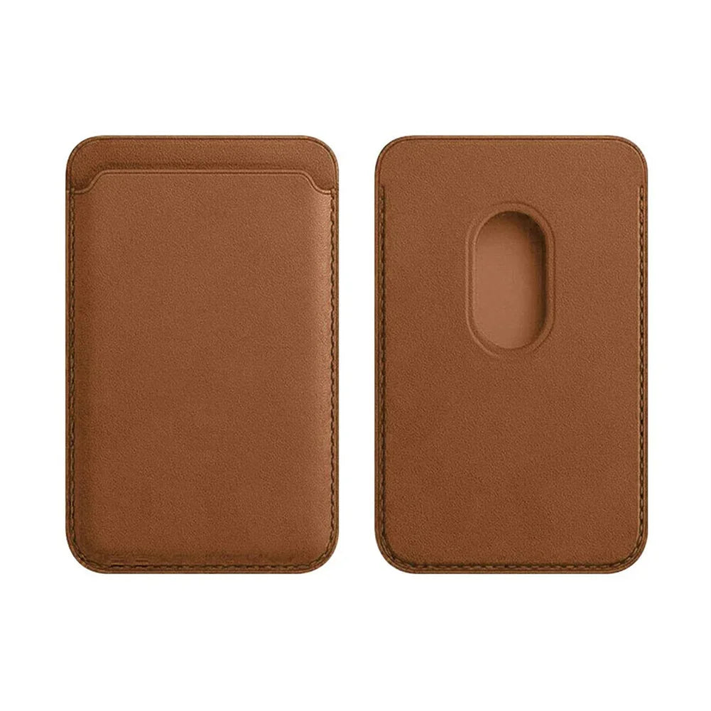 Magnetic Card Wallet for Phone – RFID Blocking Leather