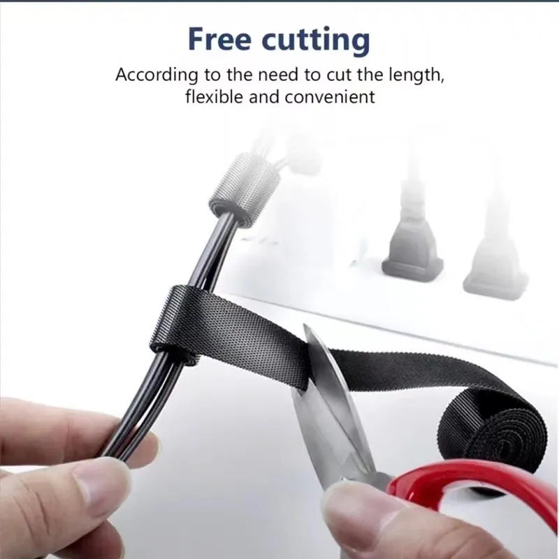 Cable Organizer Tape 1.5 m – Reusable Wire Management