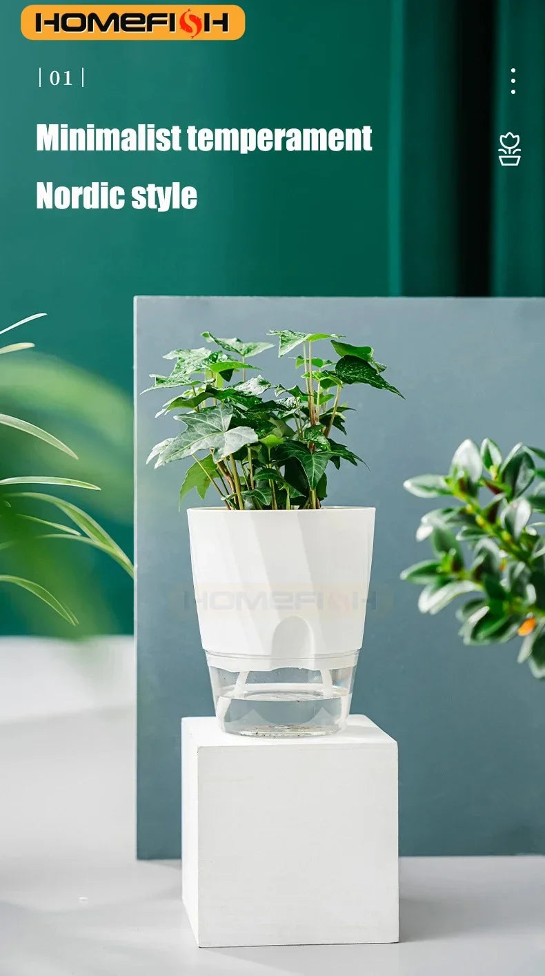 Self-Watering Planter – Double Layer