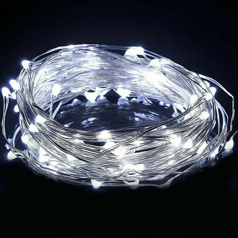 Copper Wire Fairy Lights – Battery Powered, Multiple Lengths