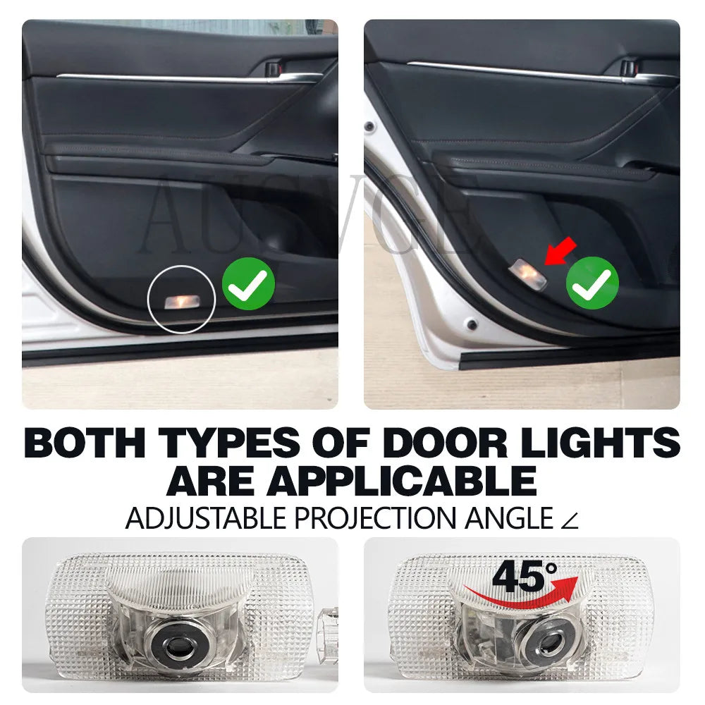 LED Car Door Welcome Projector Lights