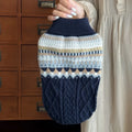 Vintage Knit Dog Sweater – Small & Medium Dogs
