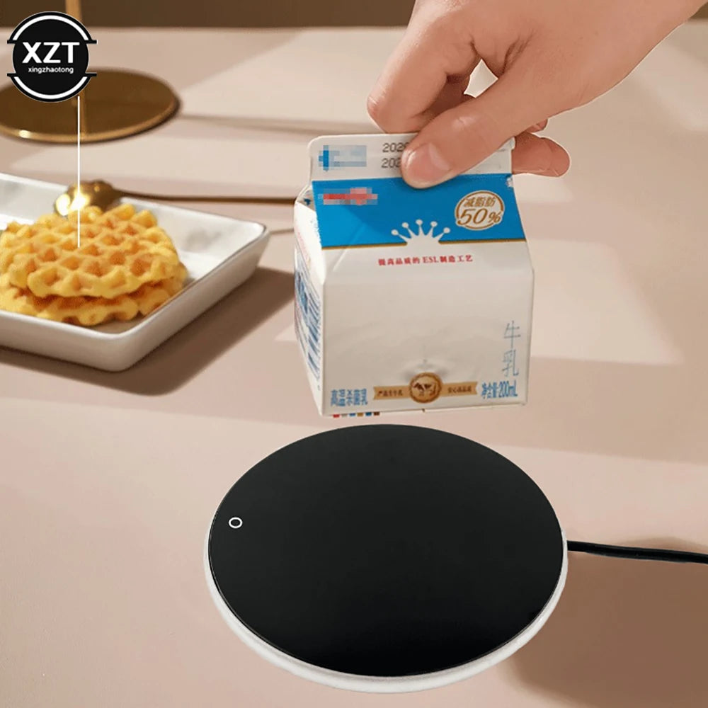 Smart Mug Warmer – USB Heated Coaster