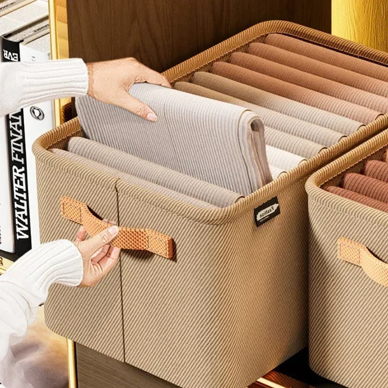 Clothes Organizer Storage Bins – Pants & Sweaters