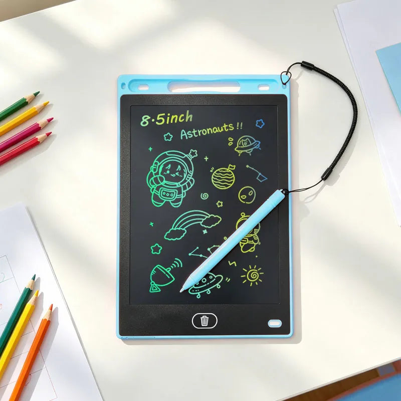 8.5" LCD Writing Tablet – Erasable Drawing Board