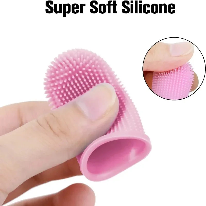Pet Finger Toothbrush Kit – Soft Silicone
