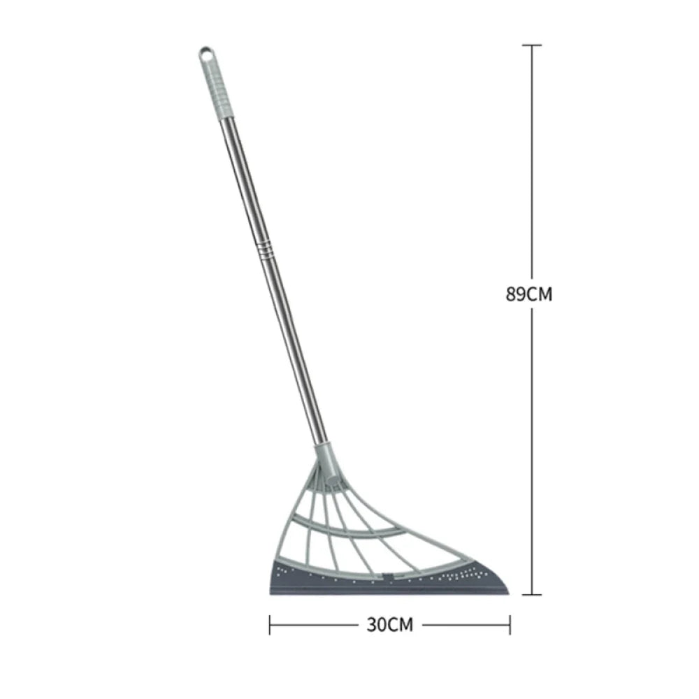 Magic Silicone Broom – Pet Hair, Water & Floor Squeegee