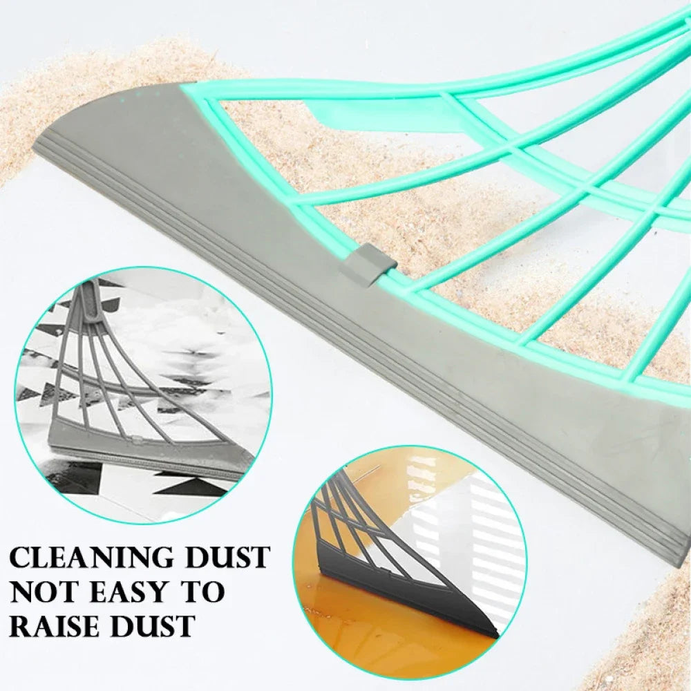 Magic Silicone Broom – Pet Hair, Water & Floor Squeegee