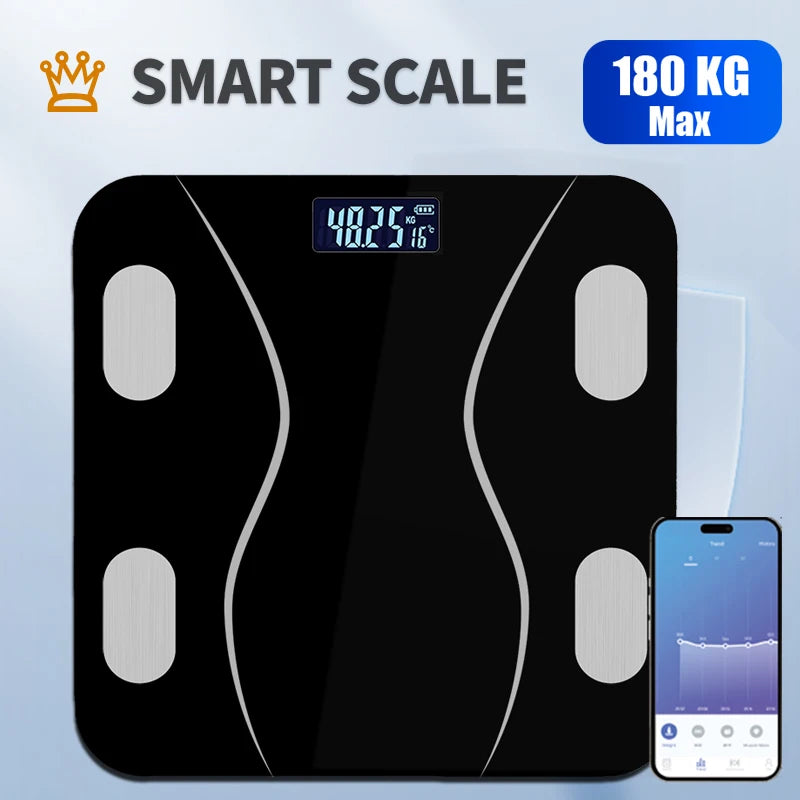 Smart Body Scale – Bluetooth App Sync
