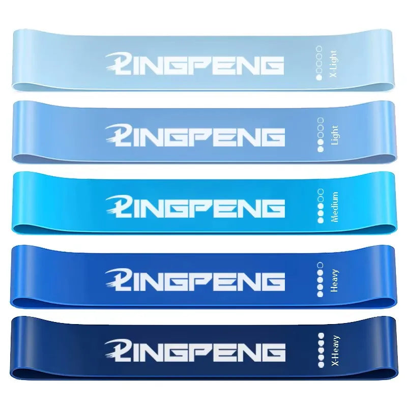 Fabric Resistance Loop Bands – Glutes, Legs & Yoga (Set)