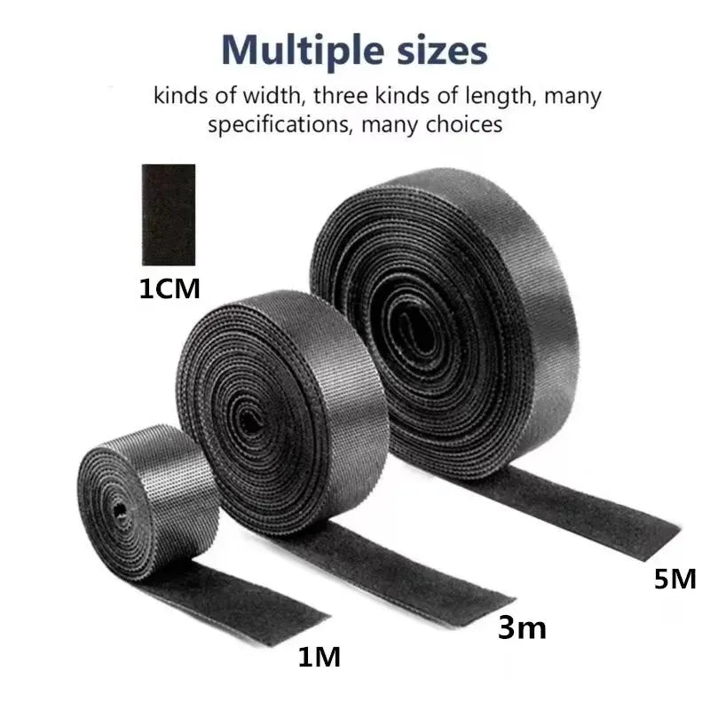 Cable Organizer Tape 1.5 m – Reusable Wire Management