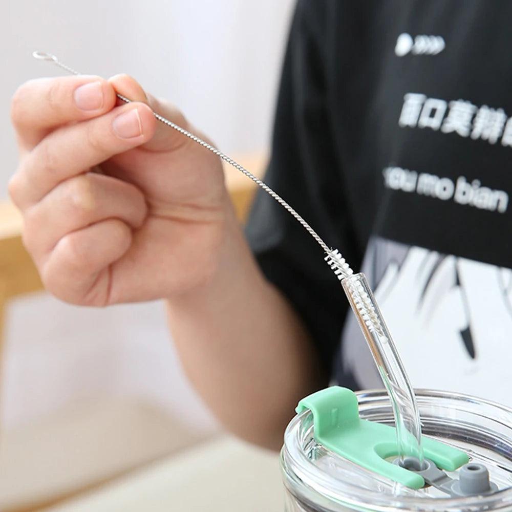 Reusable Straw & Tube Cleaning Brush Kit