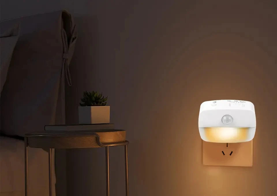Motion Sensor LED Night Light – Plug-In