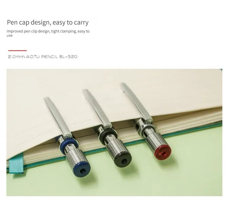 2.0 mm Mechanical Pencil Set with Lead Refills