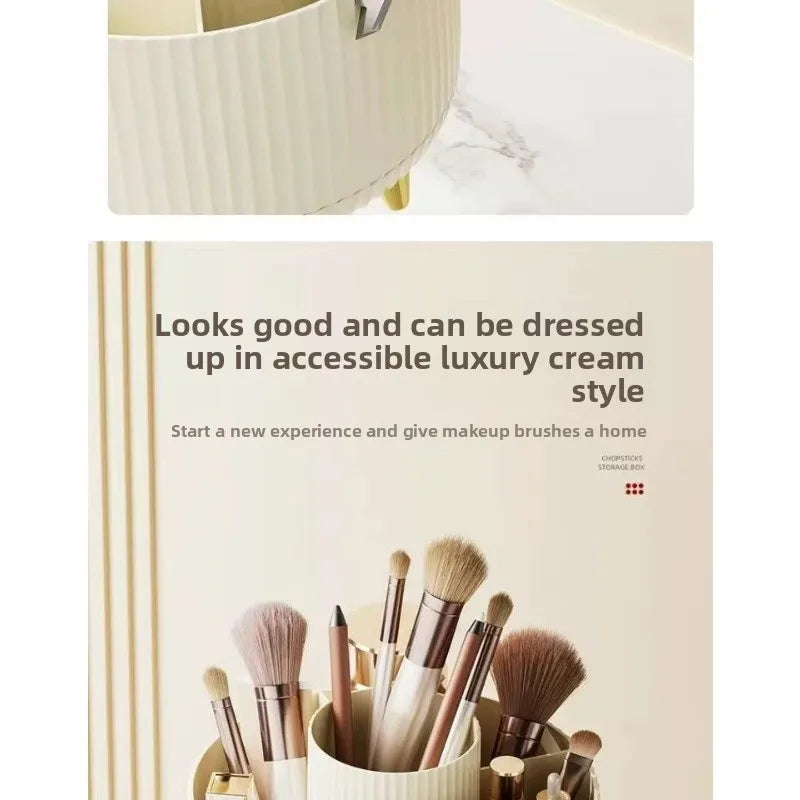 360° Rotating Makeup Organizer
