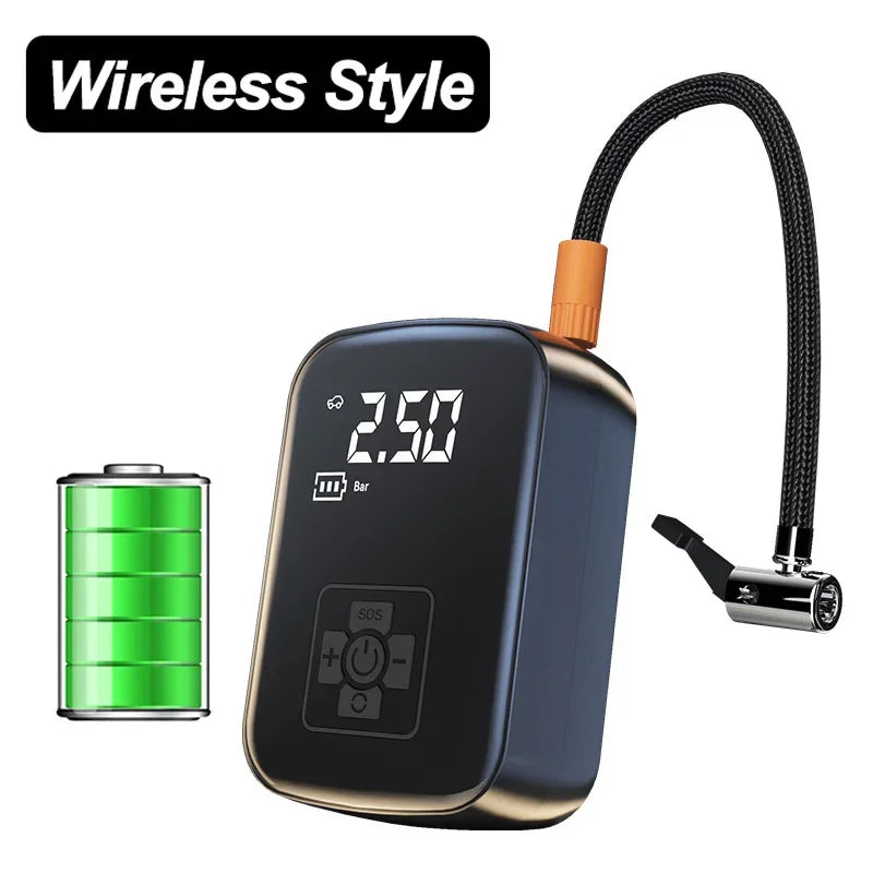 Portable Tire Inflator – 150 PSI Air Compressor