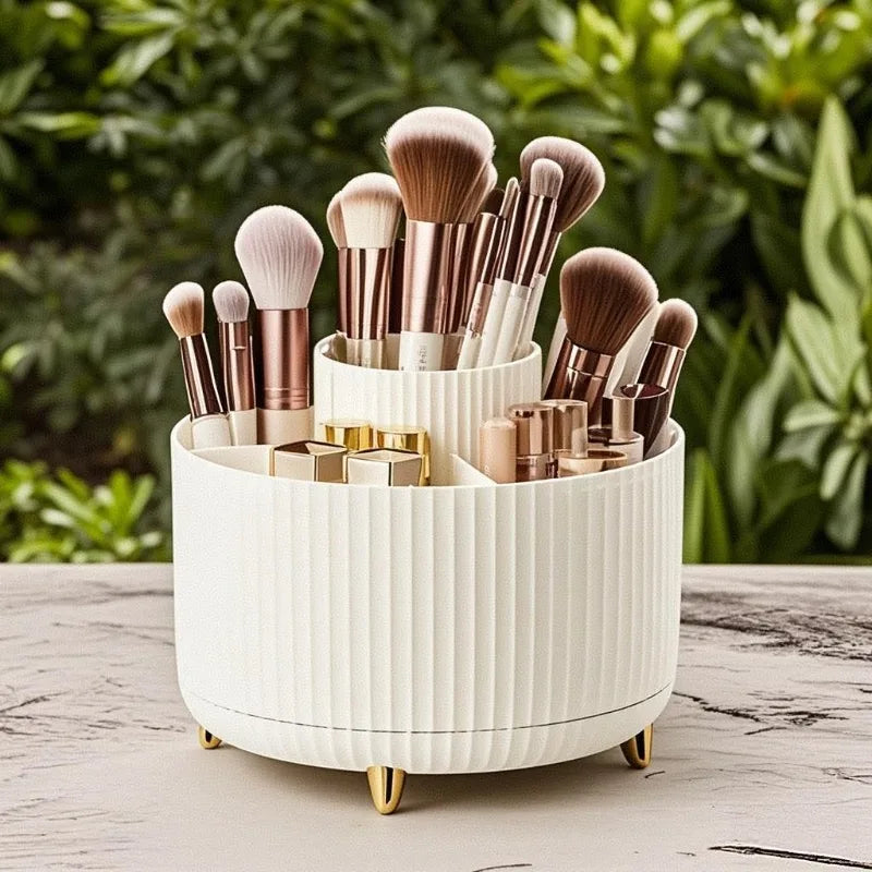 360° Rotating Makeup Organizer