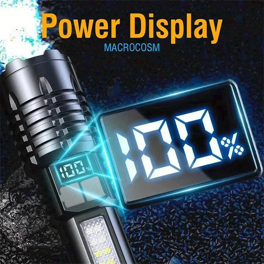 High-Power COB LED Work Light – USB-C Rechargeable