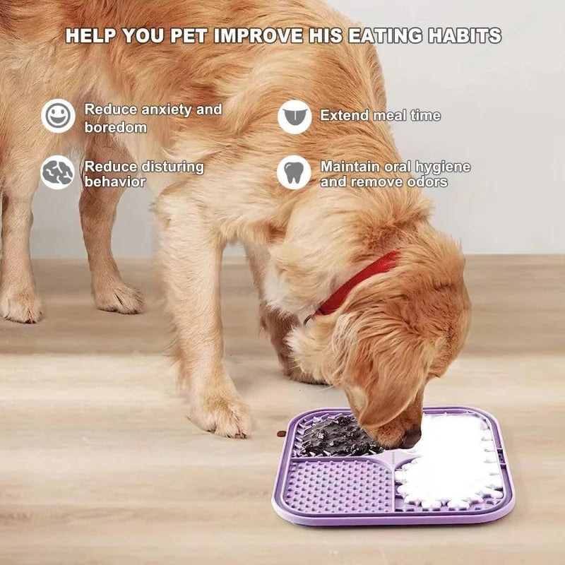 Dog Lick Mat – Slow Feeder