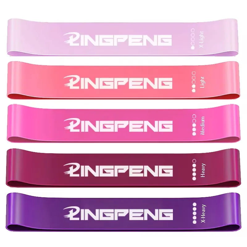 Fabric Resistance Loop Bands – Glutes, Legs & Yoga (Set)