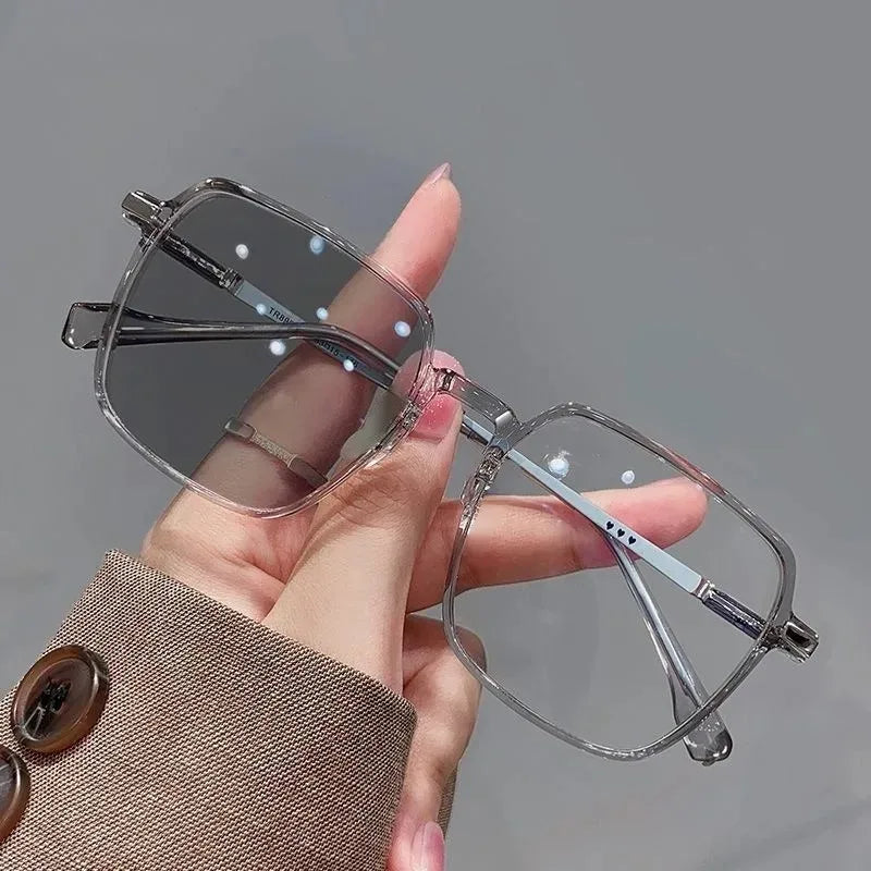 Photochromic Blue Light Glasses – Metal Frame, Unisex
