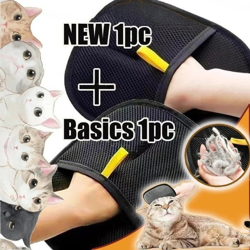 Double-Sided Pet Hair Cleaning Glove