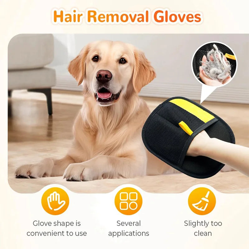 Double-Sided Pet Hair Cleaning Glove