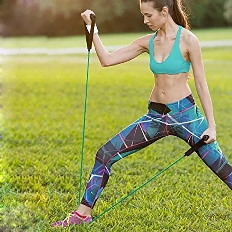 Resistance Bands Set with Handles – Full-Body Home Workout