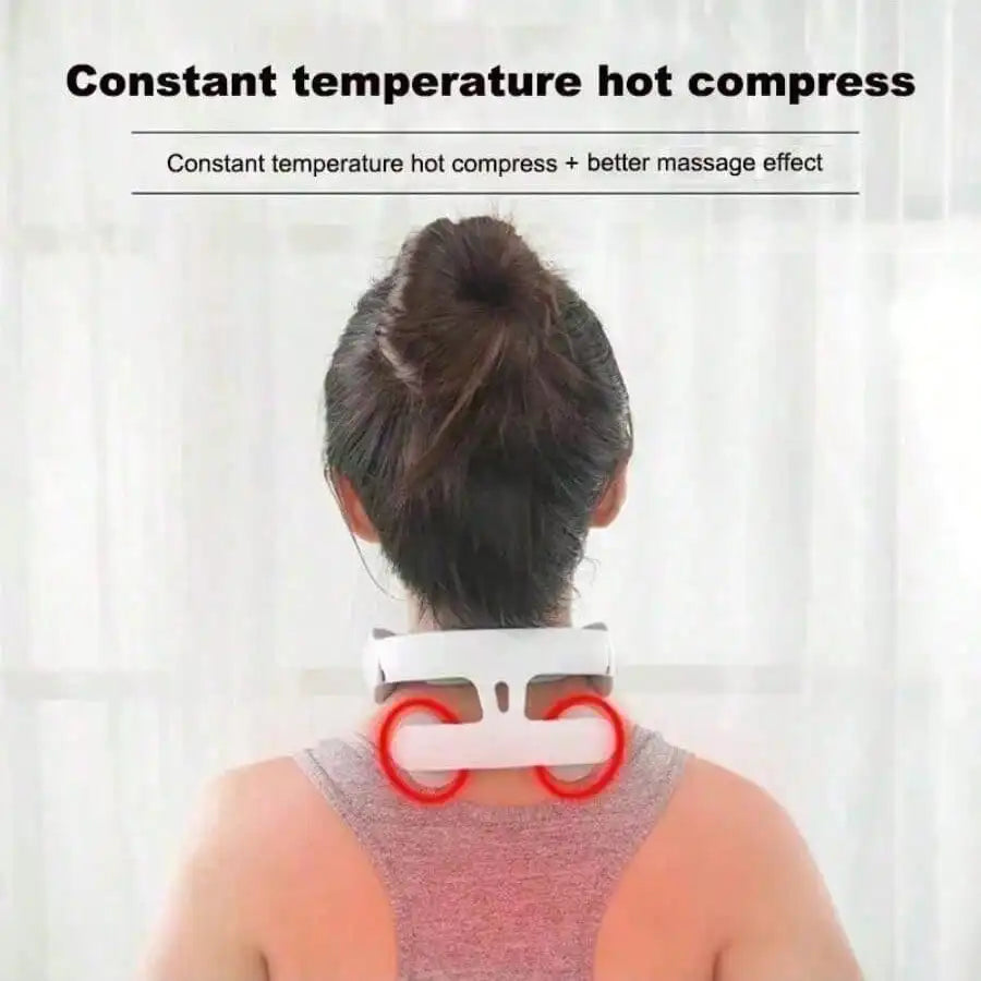 Smart Neck & Shoulder Massager – USB Rechargeable