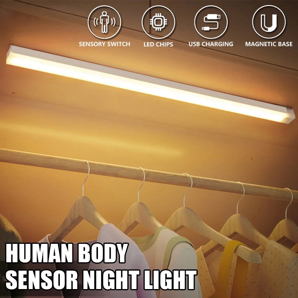 Wireless Motion Sensor LED Light – USB-C Rechargeable