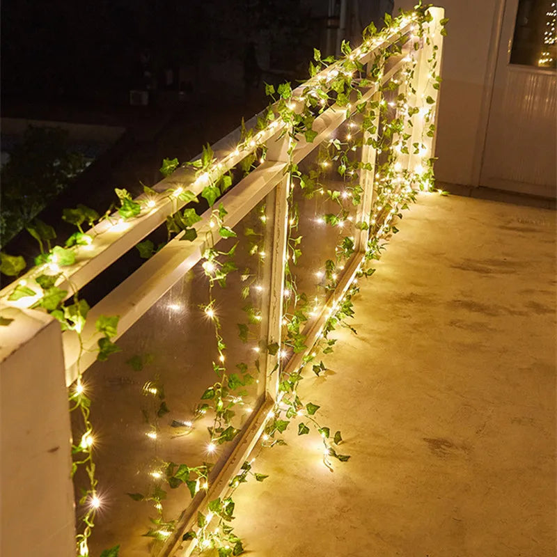 Artificial Ivy Vine Fairy Lights – Battery Powered