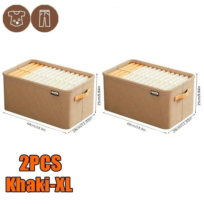 Clothes Organizer Storage Bins – Pants & Sweaters