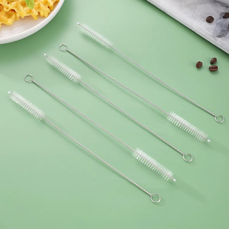 Reusable Straw & Tube Cleaning Brush Kit