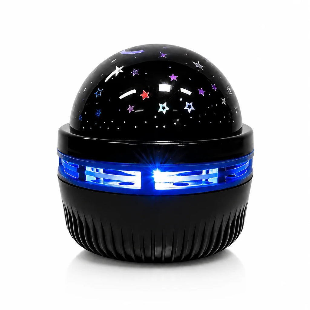 Galaxy Star Projector Night Light – Moon & Stars RGB