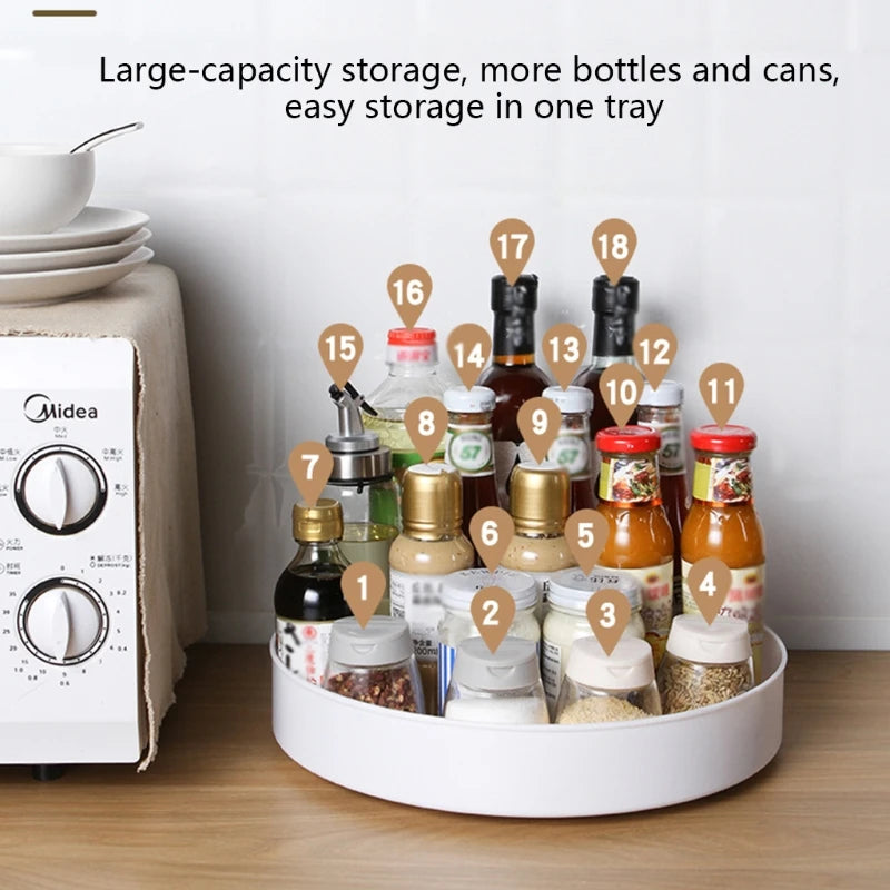 360° Rotating Cabinet Organizer